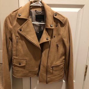 Tan Banana Republic Suede Jacket